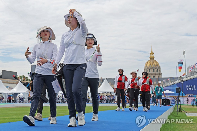 든든한 양궁 여제들