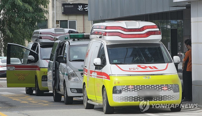 추석에도 바쁜 119구급대원들