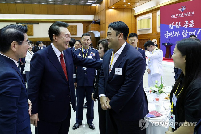 윤석열 대통령, 하재헌 중사와 인사