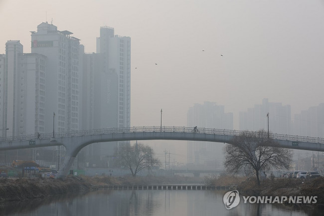 미세먼지 짙은 수도권