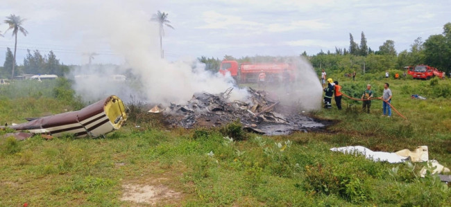 태국 경찰 헬기 추락…경찰관 3명 사망