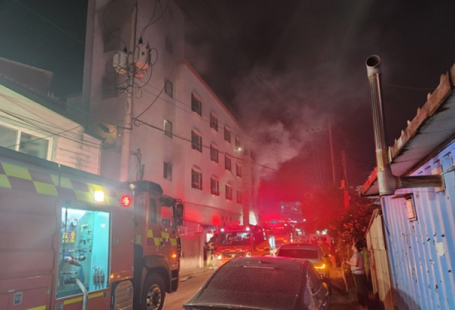 서산 모텔서 불