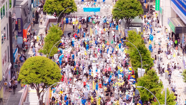 춘천마임축제 개막행사 '아!水(수)라장'