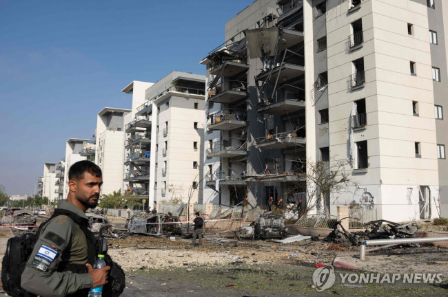 이란 미사일 떨어진 이스라엘 베에르셰바 지역