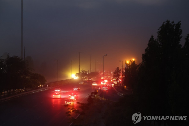 이스라엘 공습 받은 이란 수도 테헤란