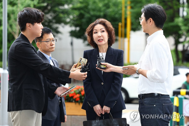 이진숙 교육부 장관 후보자 출근길 질의응답