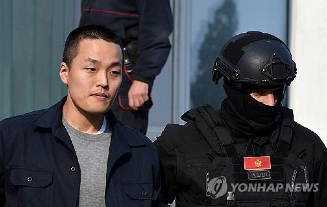 몬테네그로의 권도형 (2024년 3월)