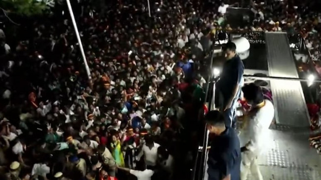 인도 남부서 선거유세 도중 압사사고…최소 39명 사망