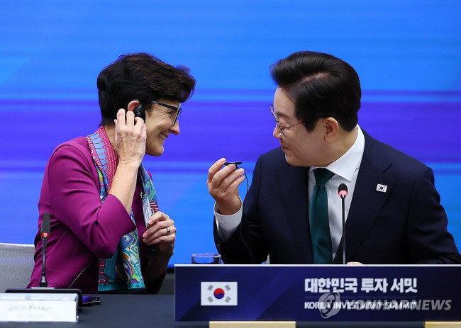 이재명 대통령, 뉴욕에서 한국경제설명회