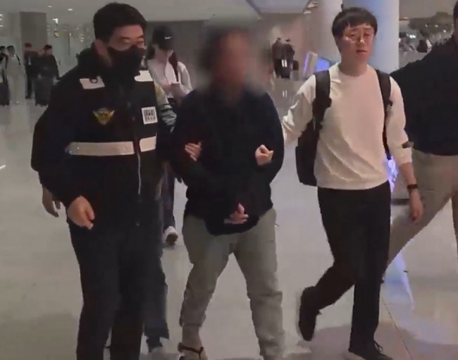 국내 송환되는 마약 사범 