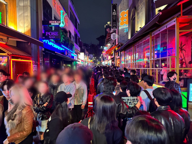 핼러윈 이태원 거리