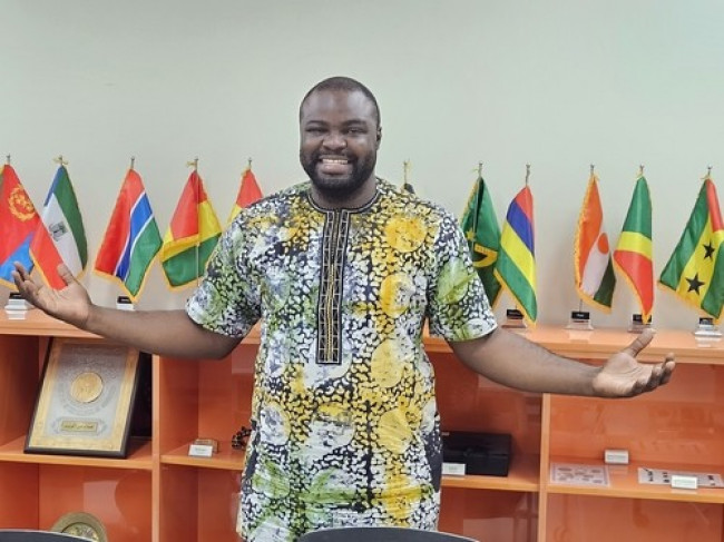 연합뉴스와 사전 인터뷰를 한 아보예지 퓨처아프리카 대표